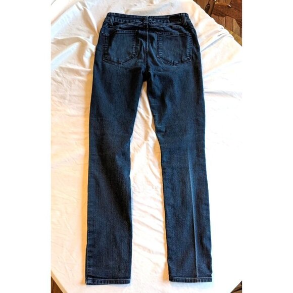 PAIGE Skyline Skinny Jeans Ankle Dark Wash Size 27 - Picture 6 of 6